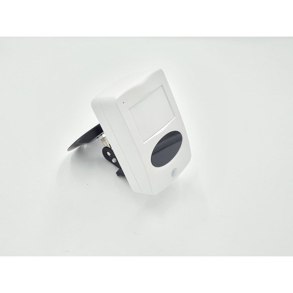 Long life IP covert camera with battery in alarm sensor