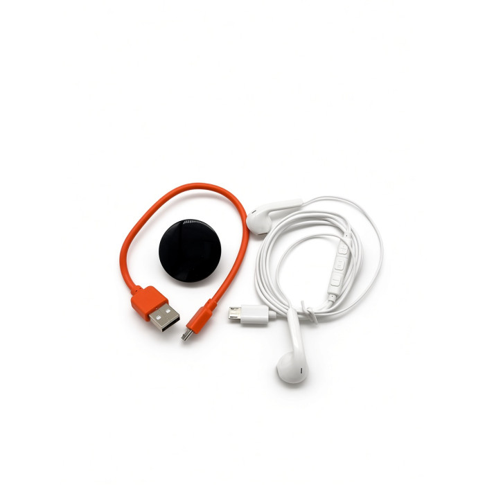Spy voice recorder brooch