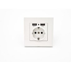Spy camera wall socket