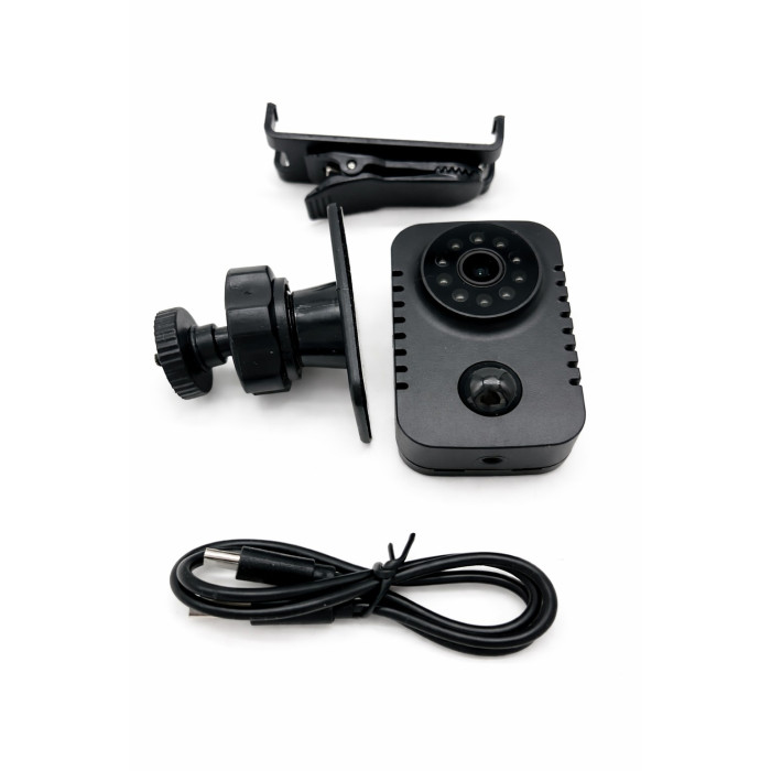 Long-life camera recording with battery