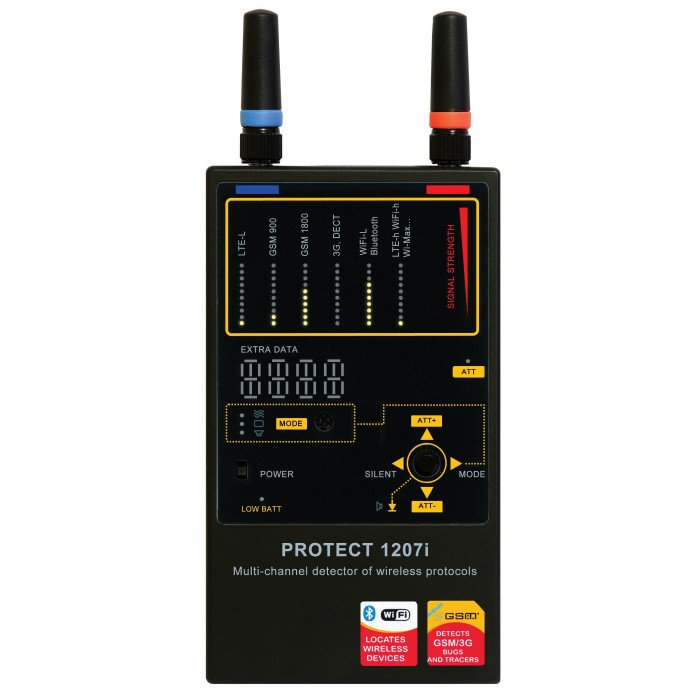 Protect 1207i hidden camera detector